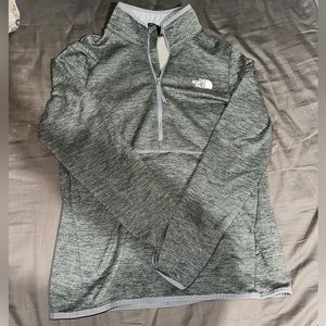 The North Face Gray Quarter-Zip Sweatshirt